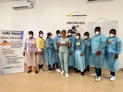 En 3 municipios de Córdoba: 66 personas de la comunidad están capacitadas                                                                   para detectar la malaria