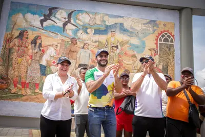Gobernador Erasmo Zuleta Bechara inaugura la Ronda del Sinú en San Bernardo del Viento